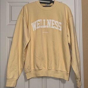 Sporty & Rich Wellness Embroidered Sweatshirt